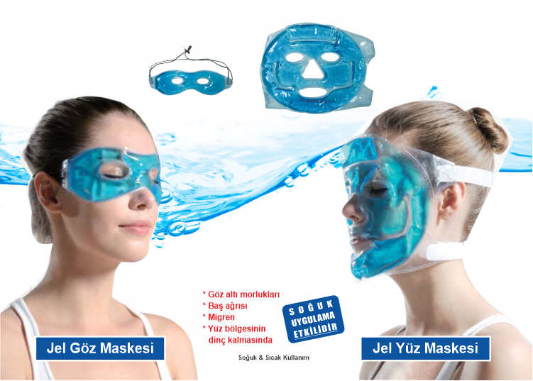 Jel Yüz Göz ve Alın Maskeleri