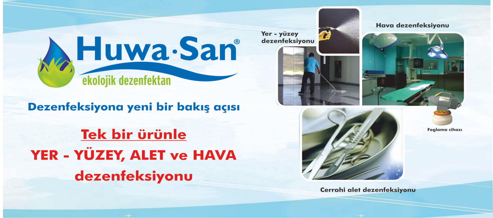 Huwasan TR50 - Ekolojik Dezenfektan - Mege Sağlık