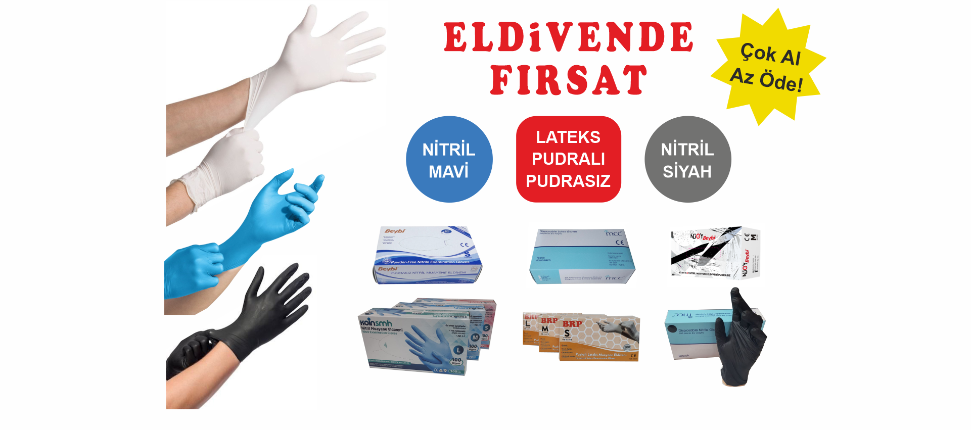Eldivende Fırsat Çok Al - Az Öde